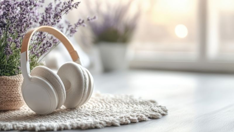 Kopfhörer als Symbol für die wichtigsten Solfeggio Frequenzen im Überblick